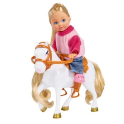 SIMBA Evi Love Jeep Met Paardentrailer -Kinderspeelgoed Korting 1122910 35d305a6