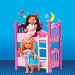 SIMBA Evi Love Stapelbed Poppenset 6 SIMBA Evi Love Stapelbed Poppenset -Kinderspeelgoed Korting 1241711 001
