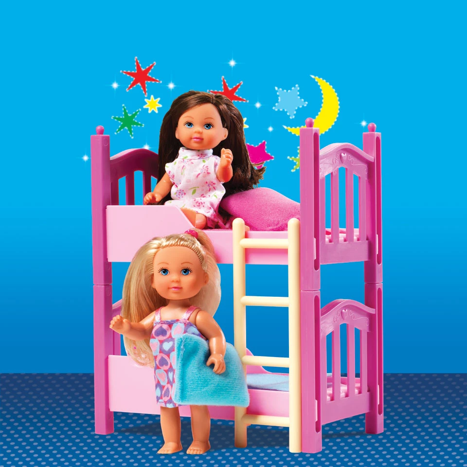 SIMBA Evi Love Stapelbed Poppenset 4 SIMBA Evi Love Stapelbed Poppenset - Afbeelding 2