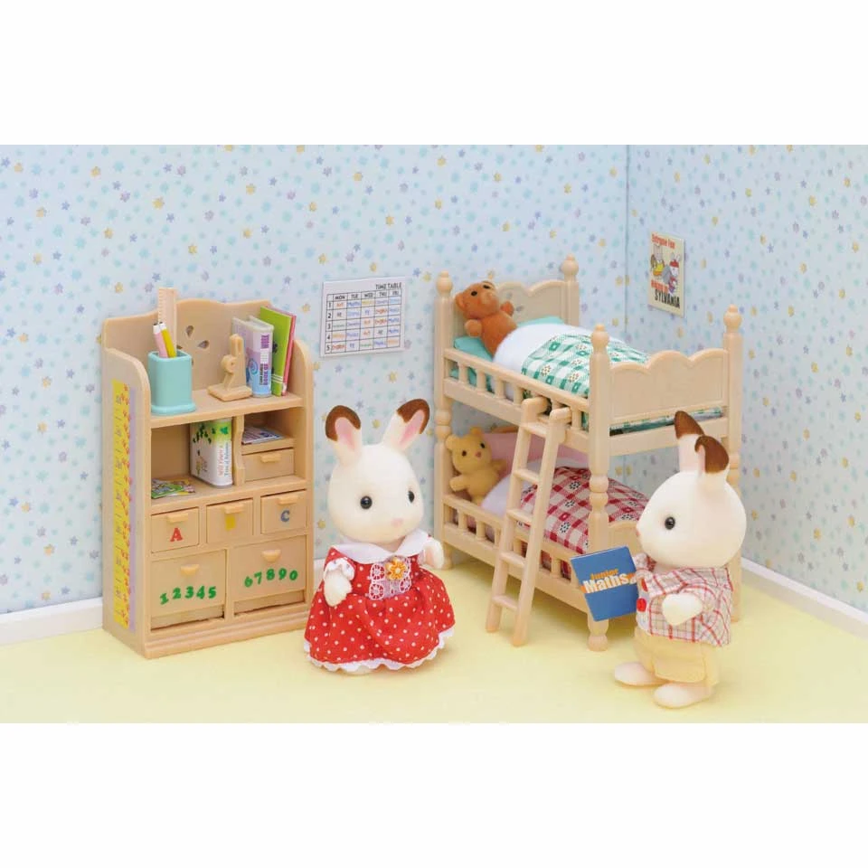 Sylvanian Families Kinderslaapkamermeubels 4254 4 Sylvanian Families Kinderslaapkamermeubels 4254 - Afbeelding 2