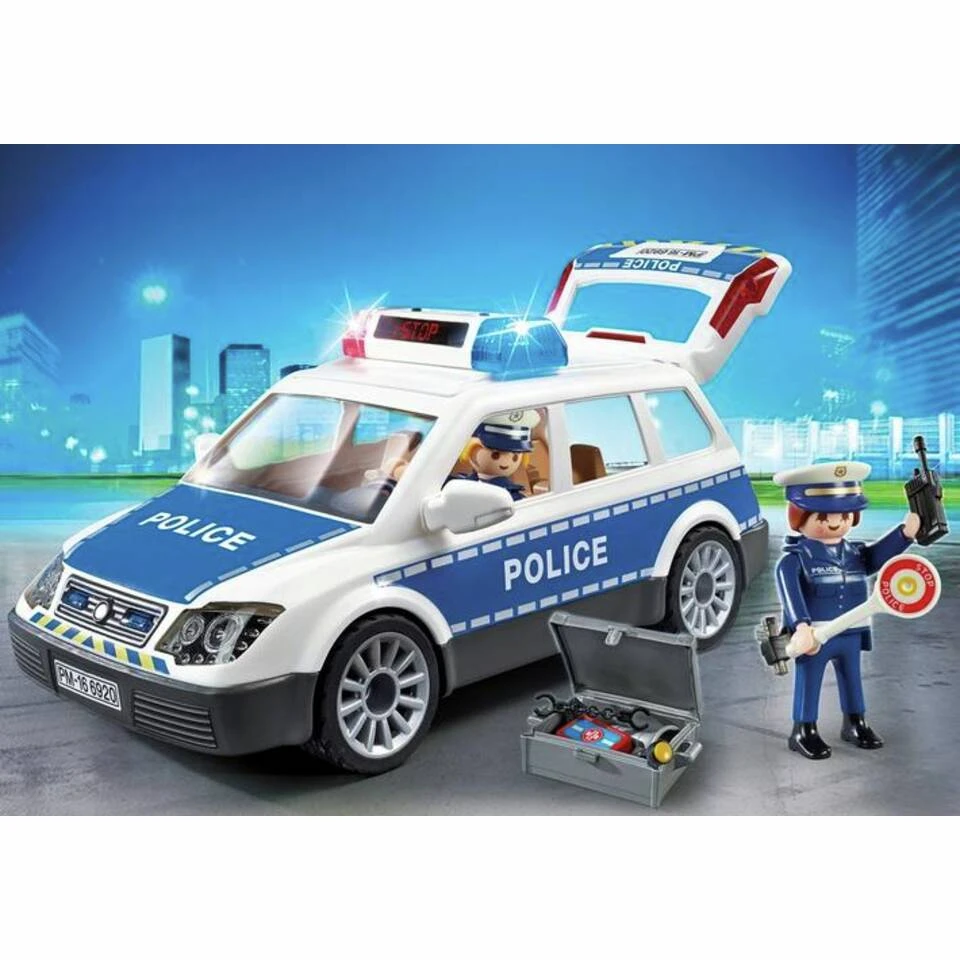 PLAYMOBIL City Action Politiepatrouille Met Licht En Geluid 6920 8 PLAYMOBIL City Action Politiepatrouille Met Licht En Geluid 6920 - Afbeelding 6