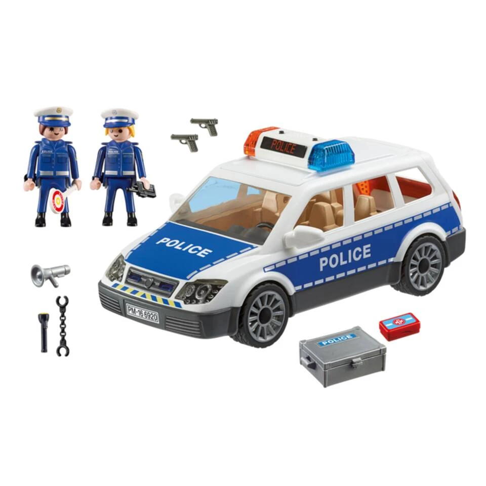 PLAYMOBIL City Action Politiepatrouille Met Licht En Geluid 6920 4 PLAYMOBIL City Action Politiepatrouille Met Licht En Geluid 6920 - Afbeelding 2