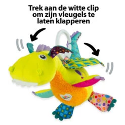 Lamaze Flip Flap Draakje Knuffel 7 Lamaze Flip Flap Draakje Knuffel -Kinderspeelgoed Korting 1379896 88ccf182