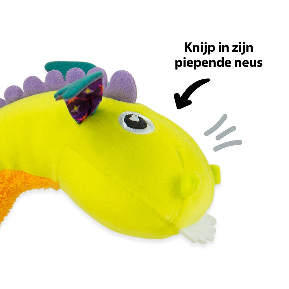 Lamaze Flip Flap Draakje Knuffel 6 Lamaze Flip Flap Draakje Knuffel - Afbeelding 4
