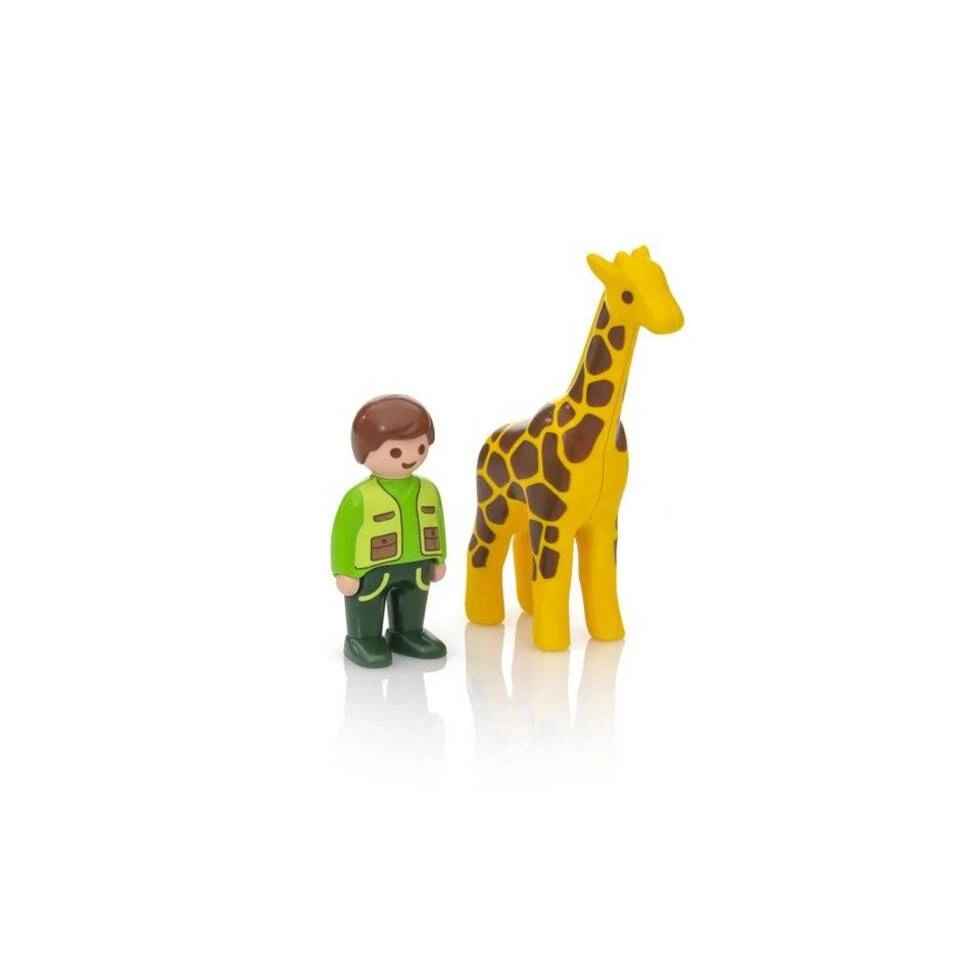 PLAYMOBIL City Life Dierenverzorger Met Giraf 9380 5 PLAYMOBIL City Life Dierenverzorger Met Giraf 9380 - Afbeelding 3