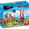 PLAYMOBIL Dragons Rochel Met Schapenslingeraar 9461 -Kinderspeelgoed Korting 1795505