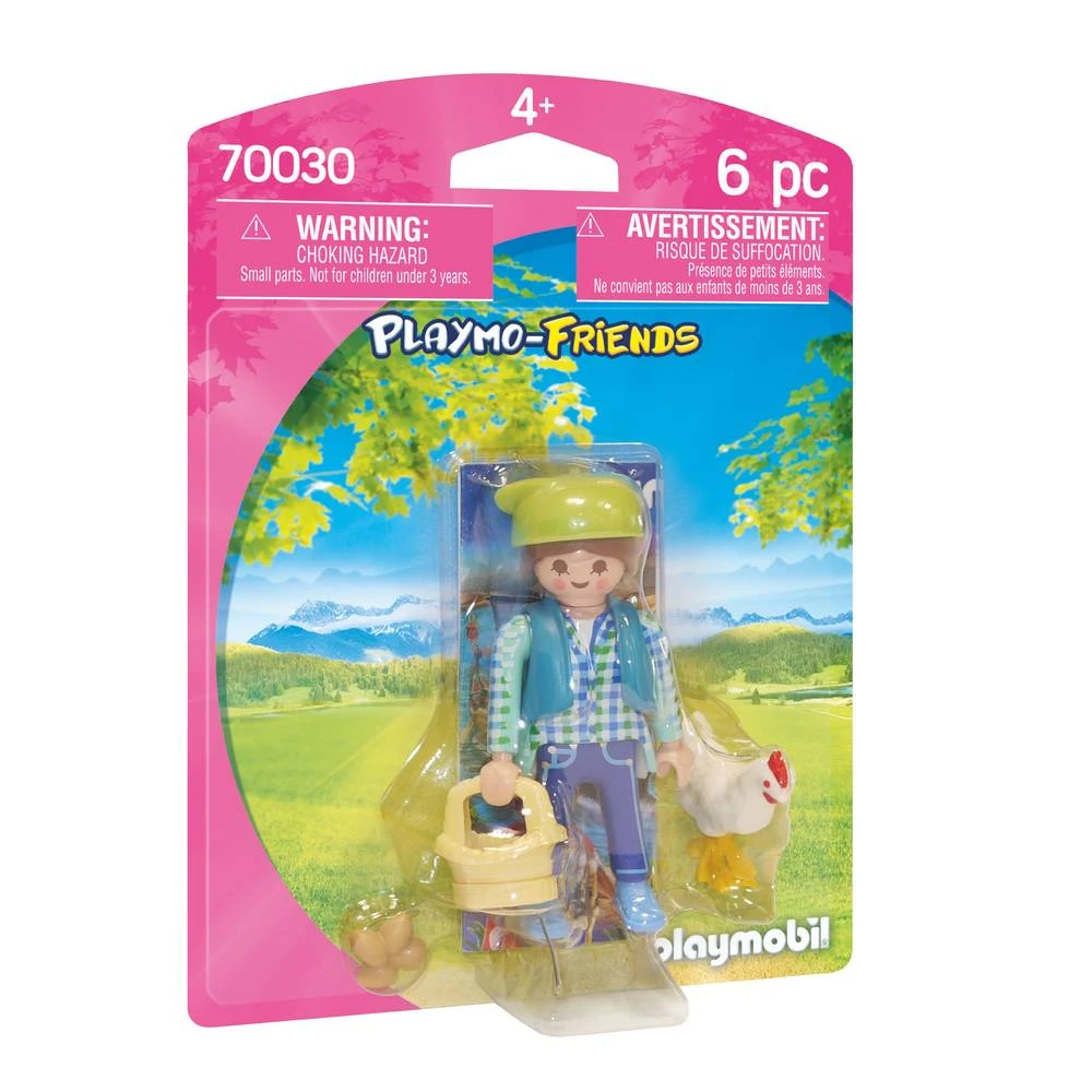PLAYMOBIL Playmo-Friends Boerin Met Kip 70030 3 PLAYMOBIL Playmo-Friends Boerin Met Kip 70030