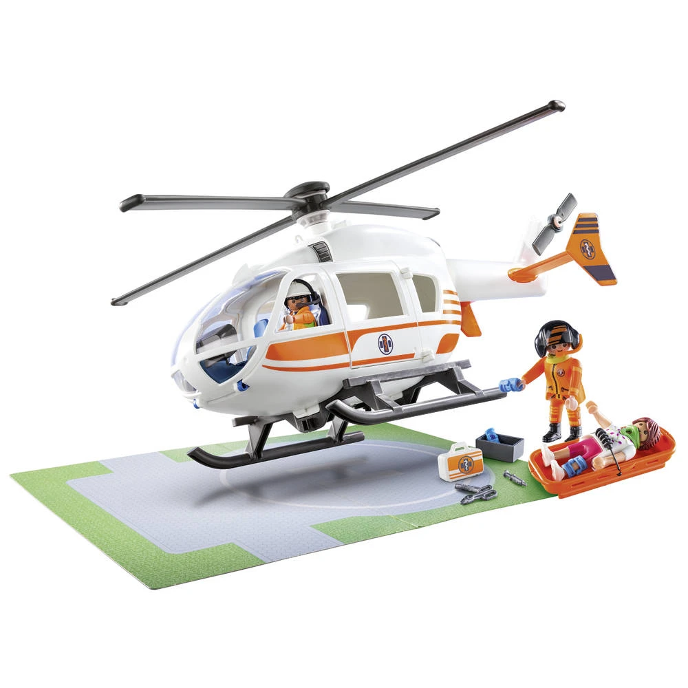 PLAYMOBIL City Life Eerste Hulp Helikopter 70048 4 PLAYMOBIL City Life Eerste Hulp Helikopter 70048 - Afbeelding 2