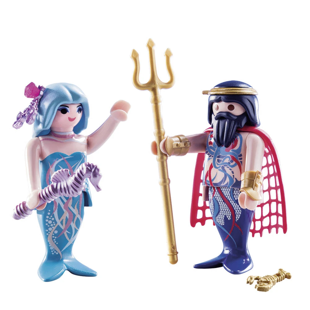 PLAYMOBIL DuoPack Zeemeermin En Koning 70082 4 PLAYMOBIL DuoPack Zeemeermin En Koning 70082 - Afbeelding 2