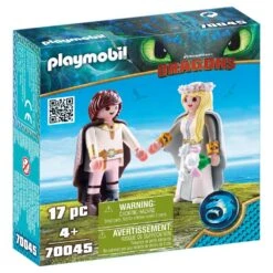 PLAYMOBIL Dragons Hikkie En Astrid Speelset 70045 -Kinderspeelgoed Korting 1976825 723ffe50