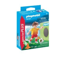 PLAYMOBIL SpecialPLUS Voetballer Met Doel 70157 -Kinderspeelgoed Korting 1976870 3b601511