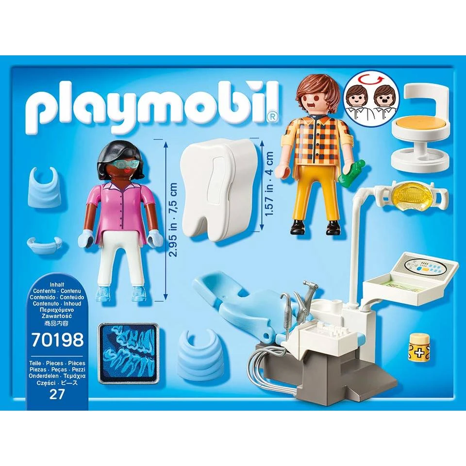PLAYMOBIL City Life Tandartspraktijk 70198 6 PLAYMOBIL City Life Tandartspraktijk 70198 - Afbeelding 4