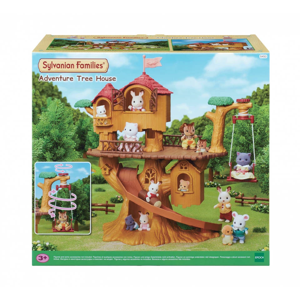 Sylvanian Families Avontuurlijke Boomhut 5450 3 Sylvanian Families Avontuurlijke Boomhut 5450