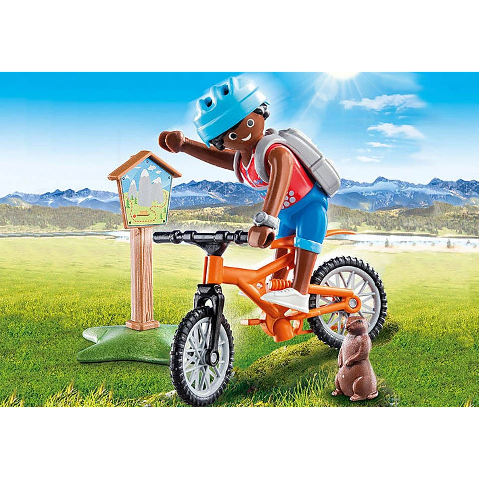 PLAYMOBIL SpecialPLUS Mountainbiker 70303 6 PLAYMOBIL SpecialPLUS Mountainbiker 70303 - Afbeelding 4