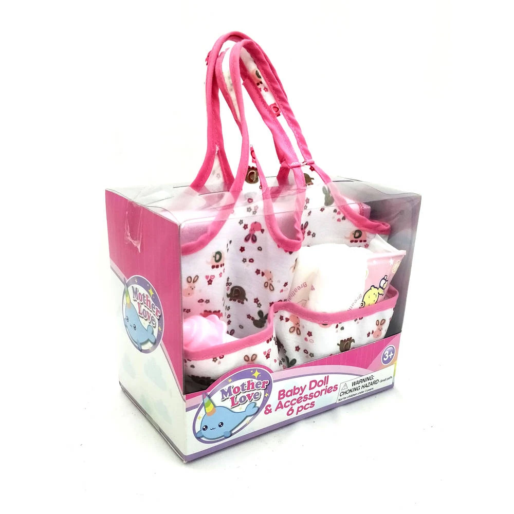 No Brand Poppenaccessoires In Tasje 5-delig 3 No Brand Poppenaccessoires In Tasje 5-delig