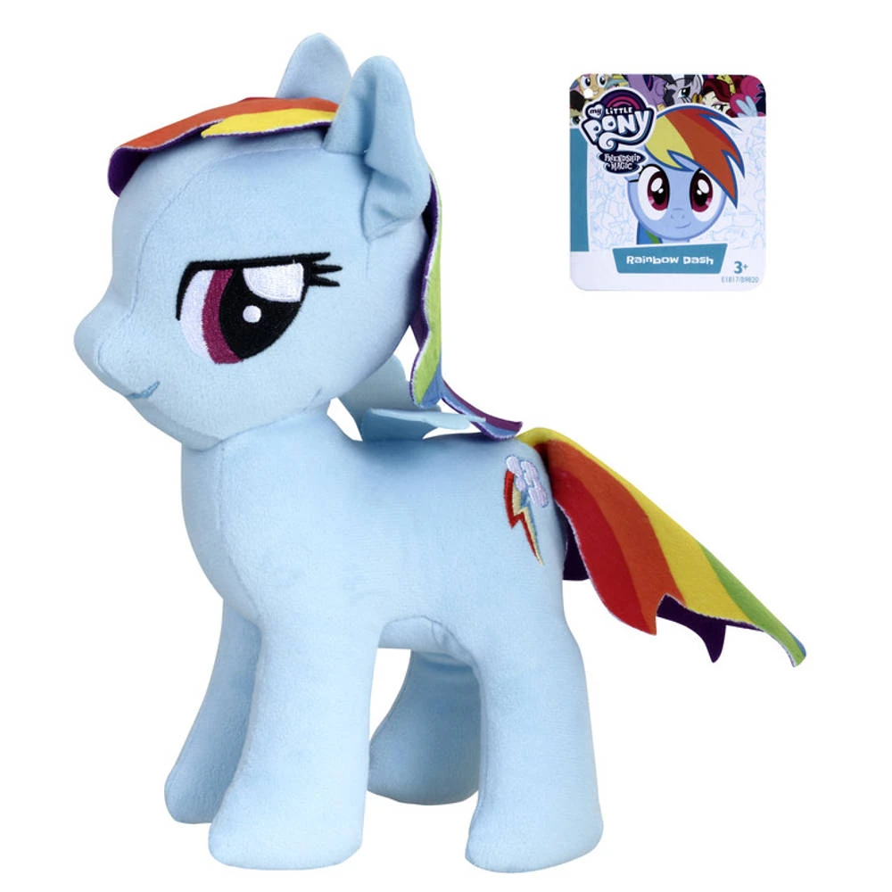 My Little Pony Zacht Pluchen Rainbow Dash - 25 Cm 4 My Little Pony Zacht Pluchen Rainbow Dash - 25 Cm - Afbeelding 2