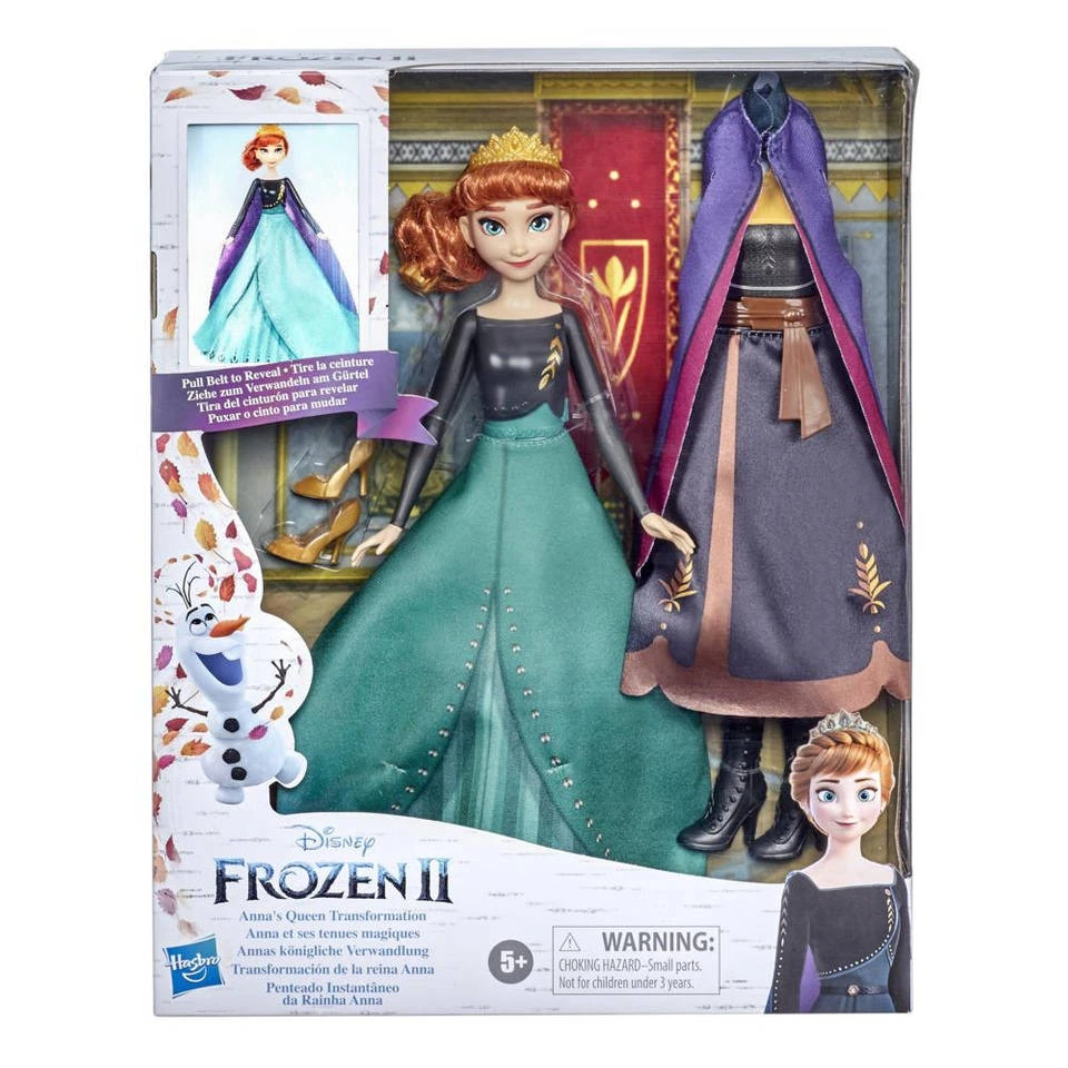 Hasbro Disney Frozen 2 Anna's Koningin Transformatie 5 Hasbro Disney Frozen 2 Anna's Koningin Transformatie - Afbeelding 3
