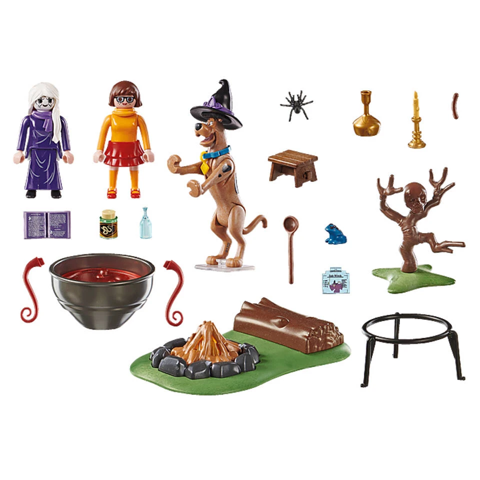 PLAYMOBIL Scooby-Doo! In De Heksenketel 70366 4 PLAYMOBIL Scooby-Doo! In De Heksenketel 70366 - Afbeelding 2