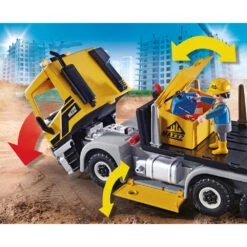 PLAYMOBIL City Action Vrachtwagen Met Wissellaadbak 70444 -Kinderspeelgoed Korting 1984490 72b84144