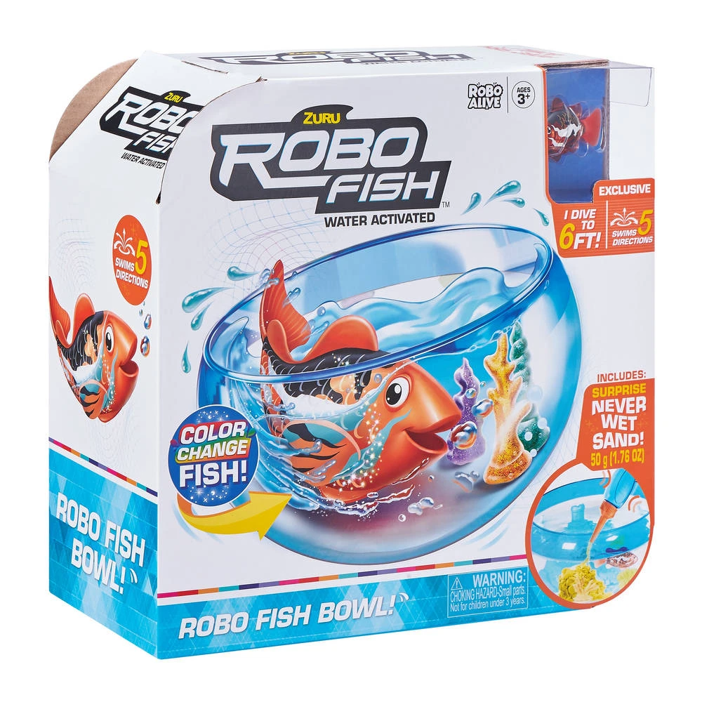 No Brand Zuru Robo Fish Vis Speelset 3 No Brand Zuru Robo Fish Vis Speelset