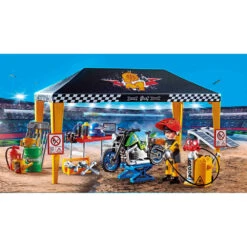 PLAYMOBIL Stuntshow Werkplek Tent 70552 -Kinderspeelgoed Korting 1985817 86633e6e