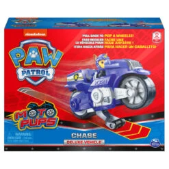 SPIN MASTER PAW Patrol Moto Pups Deluxe Terugtrekmotor Chase -Kinderspeelgoed Korting 1986030 e2d5a241