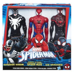 Kinderspeelgoed Korting 9 Hasbro Spider-Man Titan Hero Series Figuur 3-pack