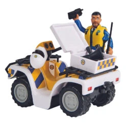 No Brand Brandweerman Sam Politiequad + Figuur -Kinderspeelgoed Korting 1986583 c81aba8b