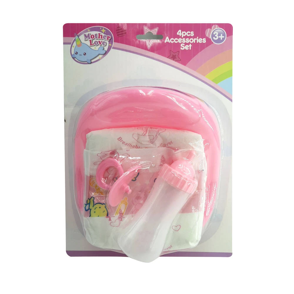 No Brand Poppenset 4-delig 4 No Brand Poppenset 4-delig - Afbeelding 2