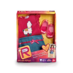 Poppenkleding Top En Rok - Roze -Kinderspeelgoed Korting 1987016 5bdfffa9