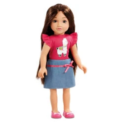 Poppenkleding Top En Rok - Roze -Kinderspeelgoed Korting 1987016 ed4d408a