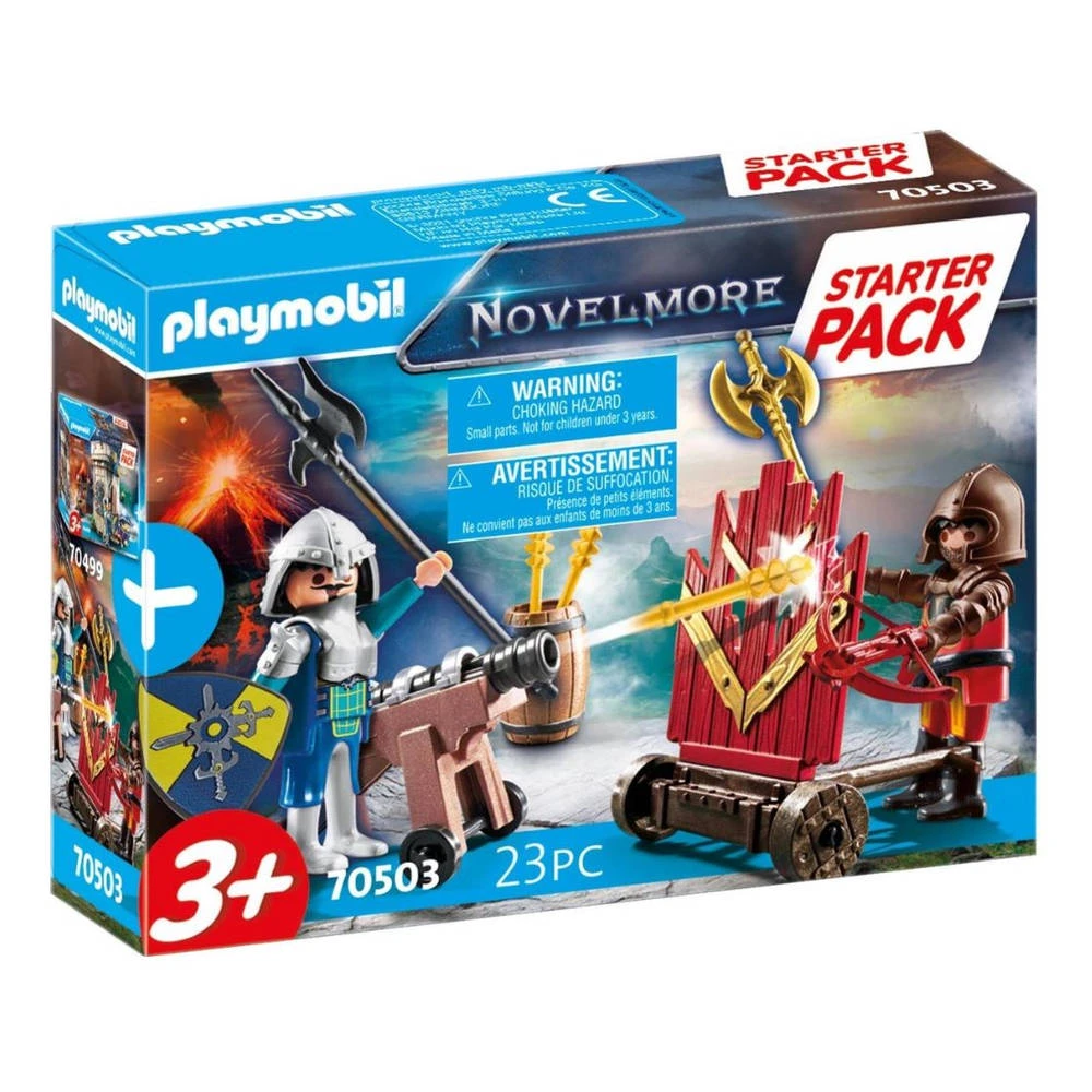 PLAYMOBIL Starterpack Novelmore Uitbreidingsset 70503 3 PLAYMOBIL Starterpack Novelmore Uitbreidingsset 70503