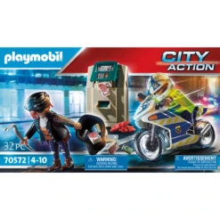 PLAYMOBIL City Action Politiemotor Achtervolging Van De Geldrover 70572 11 PLAYMOBIL City Action Politiemotor Achtervolging Van De Geldrover 70572 -Kinderspeelgoed Korting 1987169 097882b0