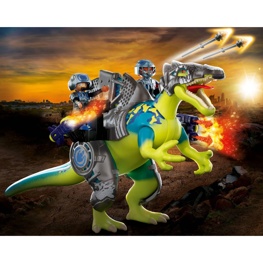 PLAYMOBIL Dino Rise Spinosaurus Dubbele Verdedigingskracht 70625 7 PLAYMOBIL Dino Rise Spinosaurus Dubbele Verdedigingskracht 70625 - Afbeelding 5