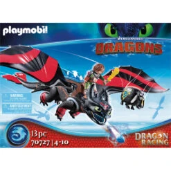 PLAYMOBIL Dragon Racing Hikkie En Tandloos 70727 -Kinderspeelgoed Korting 1987243 2d035bf6