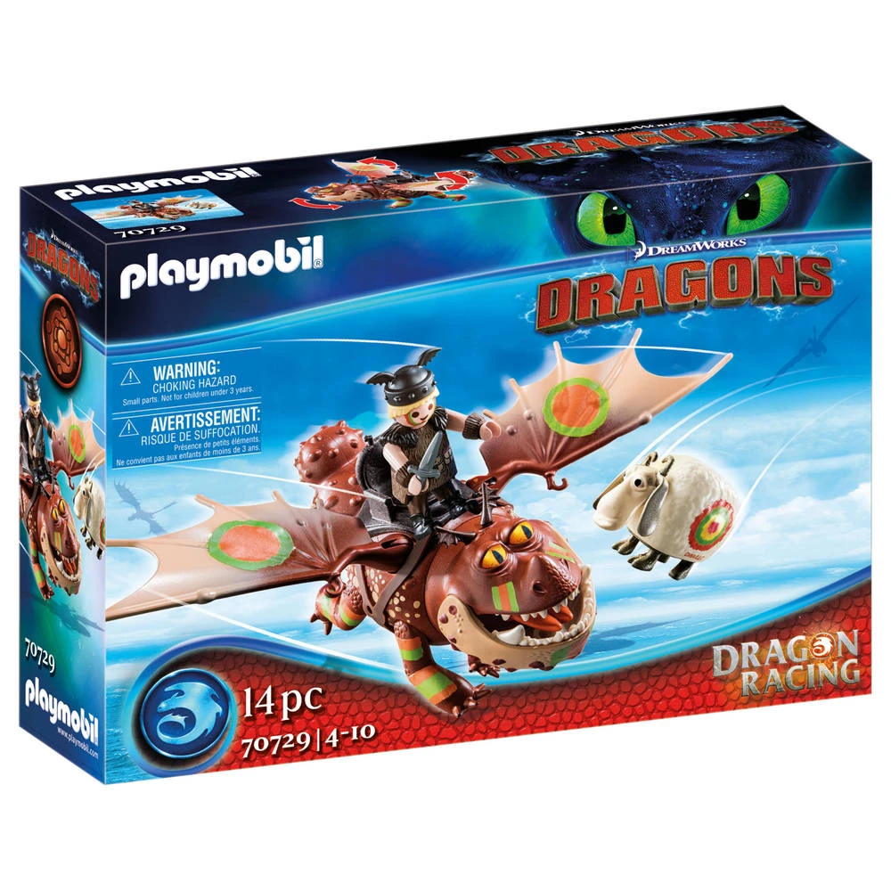 PLAYMOBIL Dragon Racing Vissenpoot En Speknekje 70729 3 PLAYMOBIL Dragon Racing Vissenpoot En Speknekje 70729