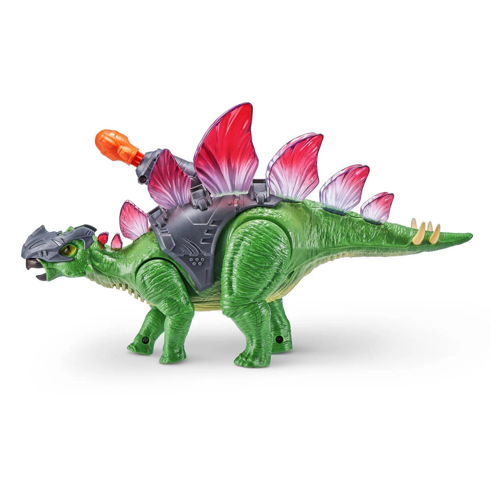 No Brand Zuru Robo Alive Dino Wars Figuur Stegosaurus 7 No Brand Zuru Robo Alive Dino Wars Figuur Stegosaurus - Afbeelding 5