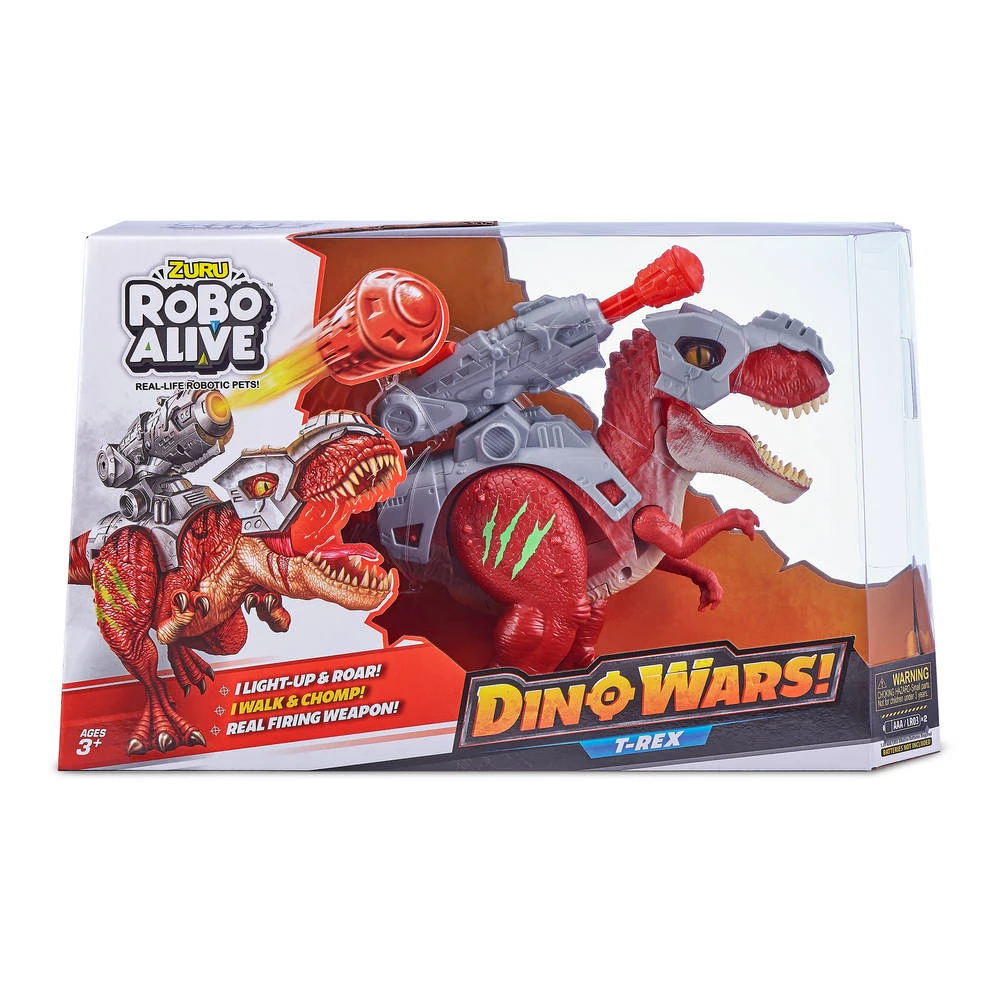 No Brand Zuru Robo Alive Dino Wars Figuur T-Rex 8 No Brand Zuru Robo Alive Dino Wars Figuur T-Rex - Afbeelding 6