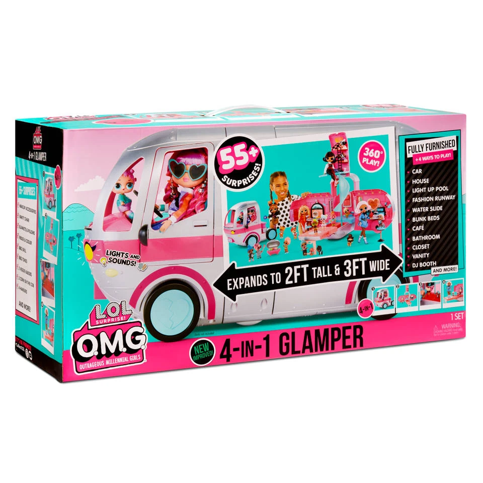 L.O.L. Surprise! O.M.G. 4-in-1 Glamper 6 L.O.L. Surprise! O.M.G. 4-in-1 Glamper - Afbeelding 4