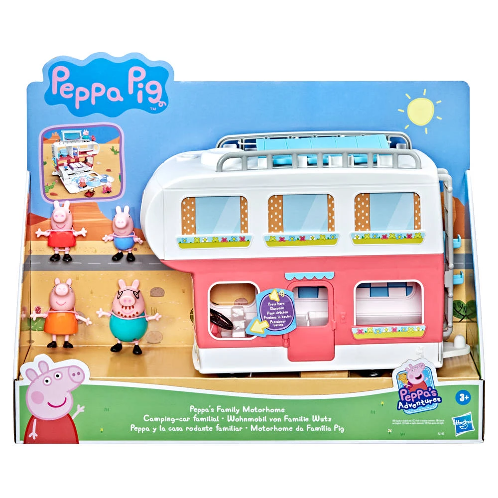 Hasbro Peppa Pig Camper + Accessoires 4 Hasbro Peppa Pig Camper + Accessoires - Afbeelding 2