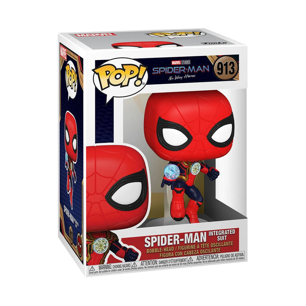 Funko Pop! Figuur Marvel Spider-Man: No Way Home Spider-Man Integrated Suit 3 Funko Pop! Figuur Marvel Spider-Man: No Way Home Spider-Man Integrated Suit