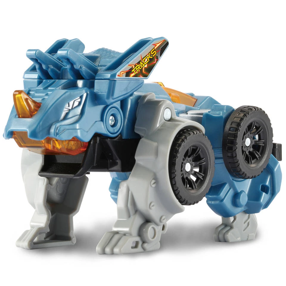 VTech Switch & Go Dinos Figuur Fire Tracks Triceratops 3 VTech Switch & Go Dinos Figuur Fire Tracks Triceratops