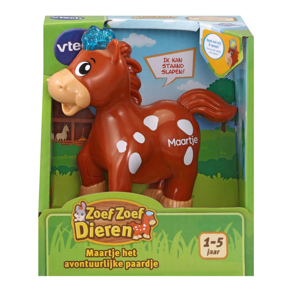 VTech Zoef Zoef Dieren Figuur Maartje Het Avontuurlijke Paardje 4 VTech Zoef Zoef Dieren Figuur Maartje Het Avontuurlijke Paardje - Afbeelding 2