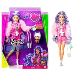 Barbie Extra Pop Met Lila Haar -Kinderspeelgoed Korting 1988433 ba14e738
