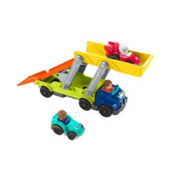 Fisher Price Fisher-Price Little People Vervoerder En Helling Set -Kinderspeelgoed Korting 1988439 3630b47c