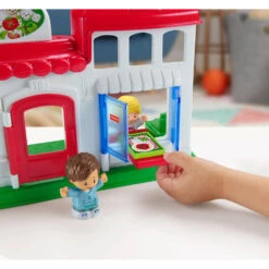 Fisher Price Fisher-Price Little People Pizzeria Blij Bezorgd -Kinderspeelgoed Korting 1988441 10fd4ee6