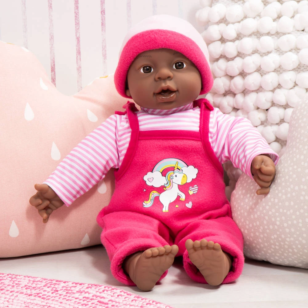 No Brand Interactieve Babypop Meisje - 40 Cm 5 No Brand Interactieve Babypop Meisje - 40 Cm - Afbeelding 3