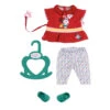 BABY Born Little Sporty Outfit - 36 Cm - Rood