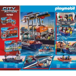 PLAYMOBIL City Action Cargo Groot Containerschip Met Douaneboot 70769 -Kinderspeelgoed Korting 1989308 790b7f93