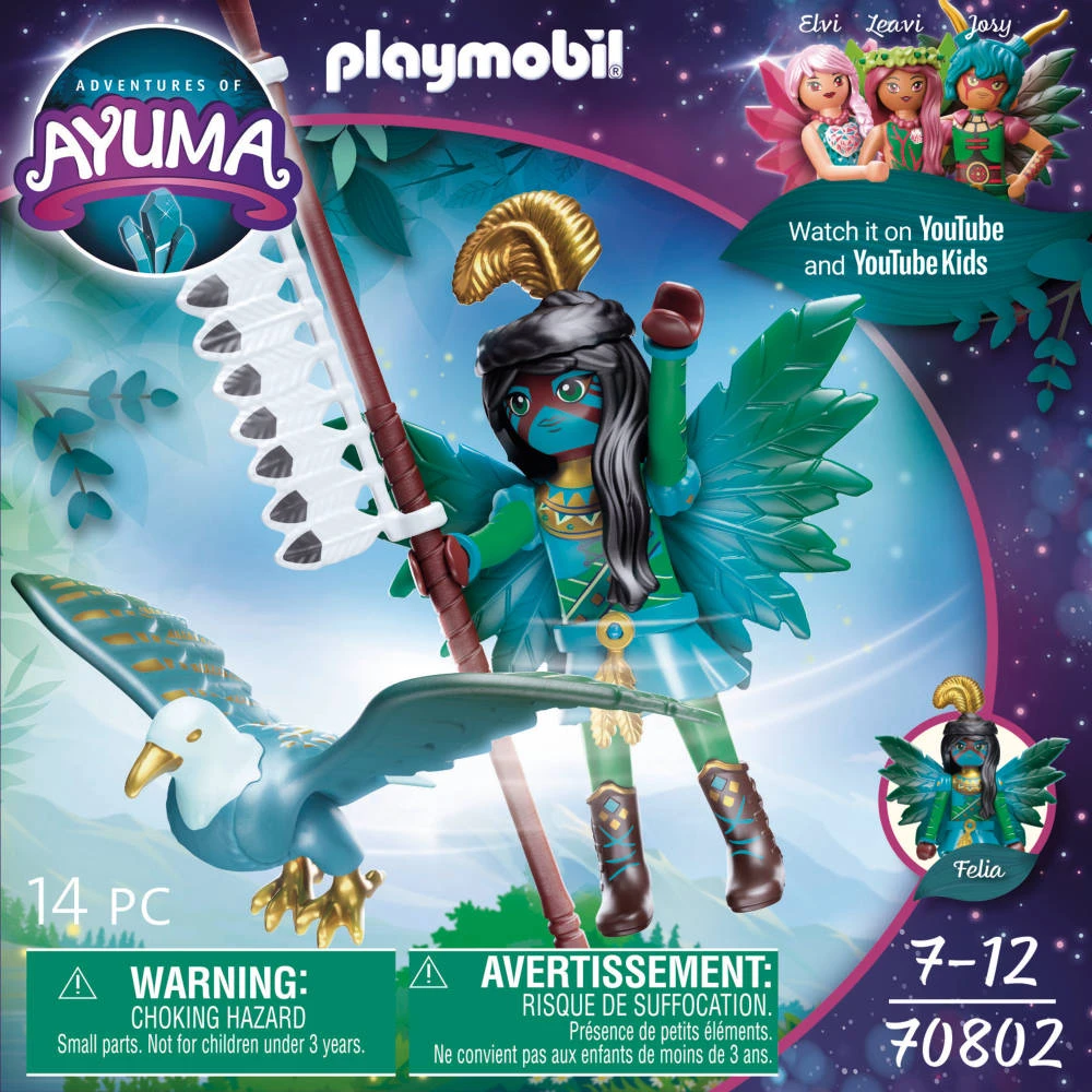 PLAYMOBIL Adventures Of Ayuma Knight Fairy Met Totemdier 70802 5 PLAYMOBIL Adventures Of Ayuma Knight Fairy Met Totemdier 70802 - Afbeelding 3